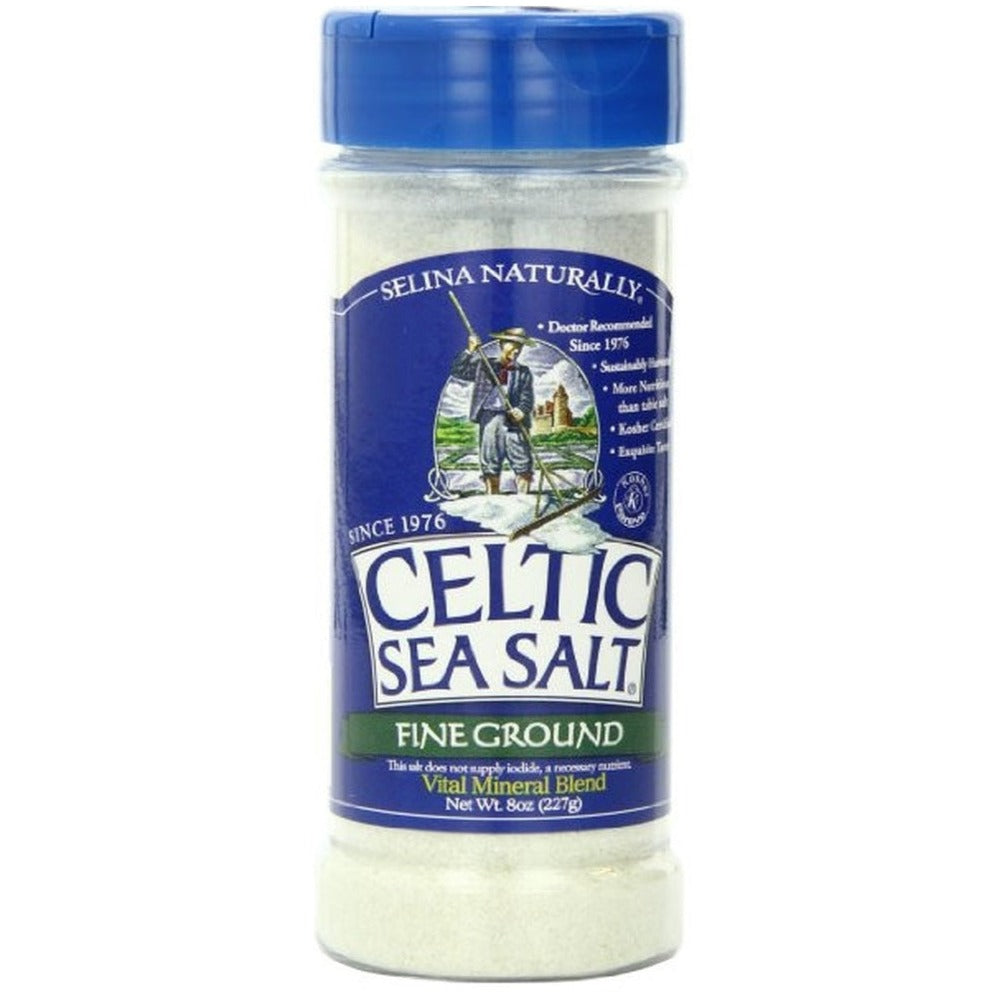 Celtic Sea Salt Shaker Bottle 227g *Limit of 3 Per Order* Food Items at Village Vitamin Store