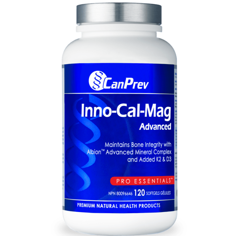 Canprev Inno-Cal-Mag Advanced 240 Soft Gels Minerals - Calcium at Village Vitamin Store