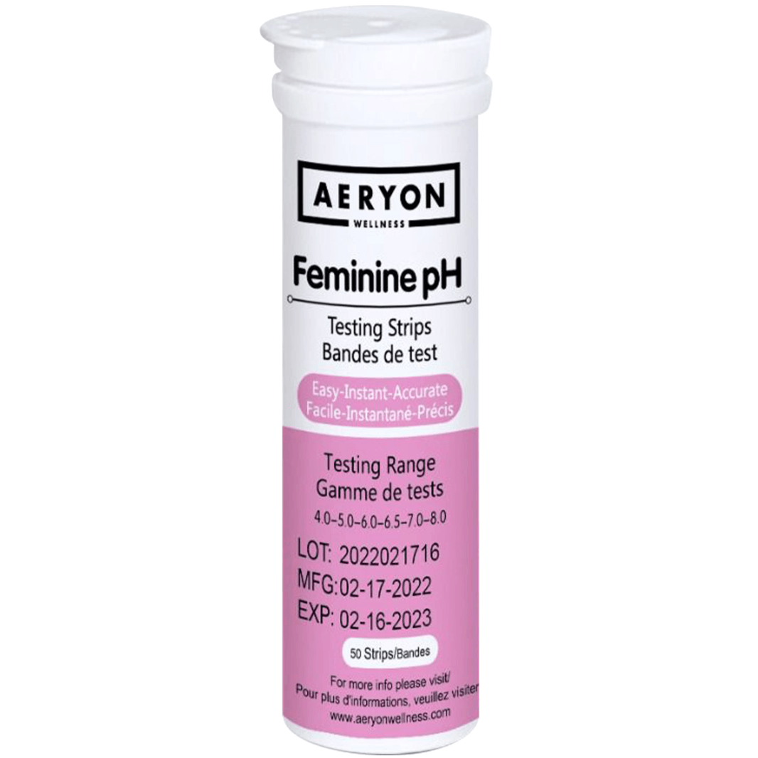 Aeryon Wellness Feminine PH Testing Strips 50 Packs* Feminine Sanitary Supplies at Village Vitamin Store