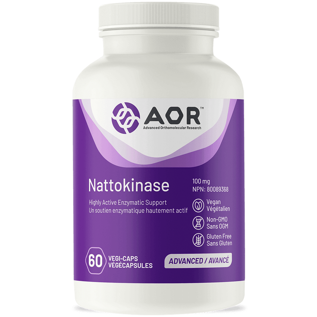 Aor Nattokinase 60 Veg Capsules Village Vitamin Store