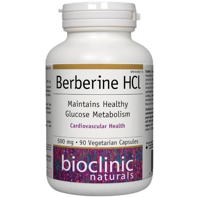 Bioclinic Berberine HCl 500mg 90 Veggie Caps Supplements - Blood Sugar at Village Vitamin Store