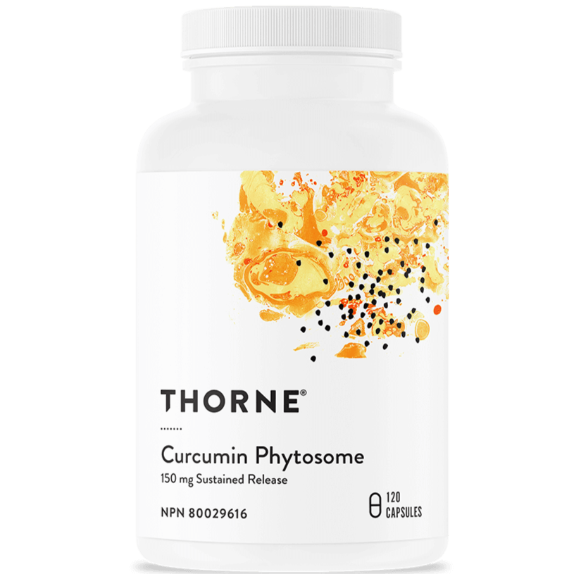 Thorne Curcumin Phytosome - Sustained Release (formerly Meriva-SF) 120 caps Supplements - Turmeric at Village Vitamin Store