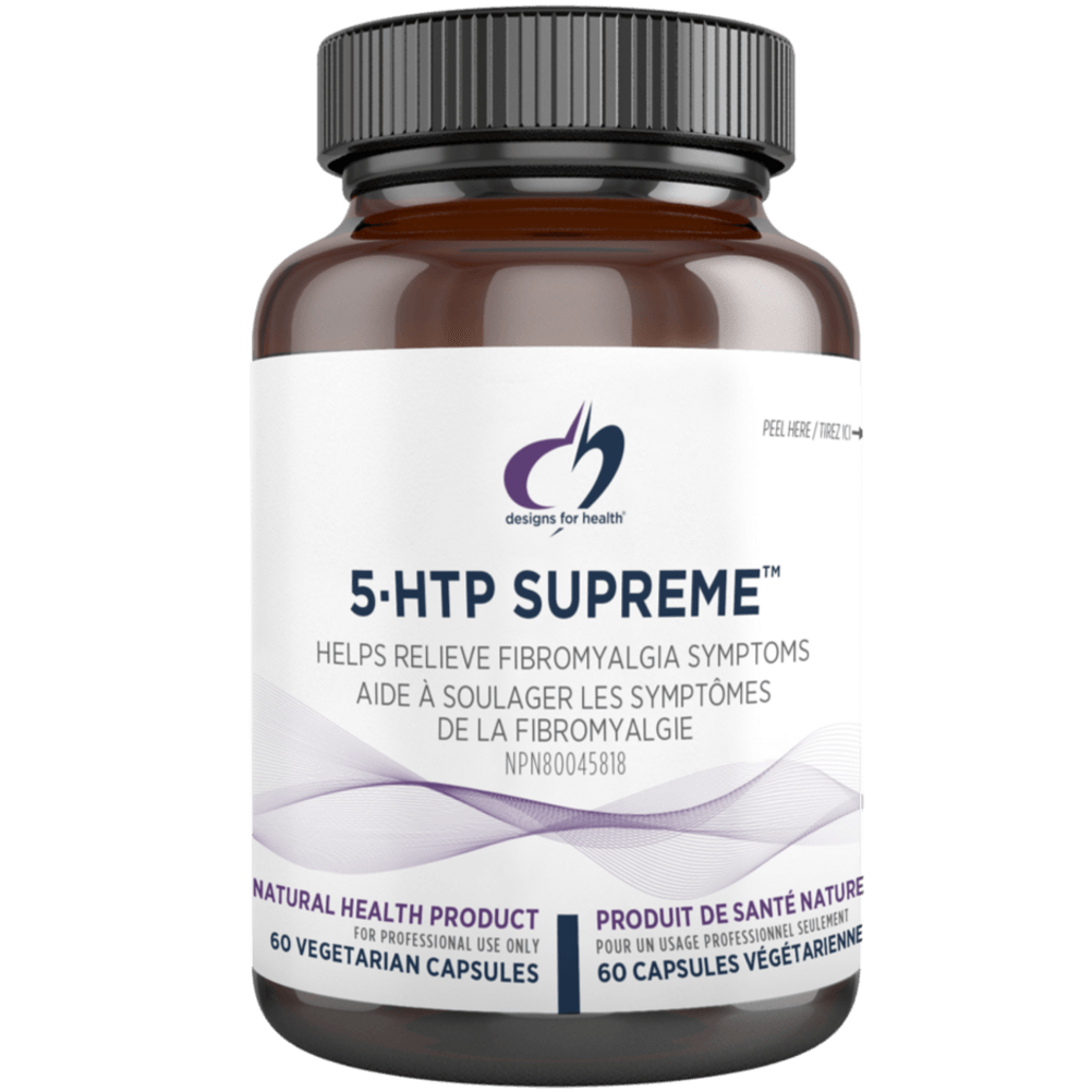 Designs for Health 5HTP Supreme 60 Veg Capsules Supplements - Stress at Village Vitamin Store