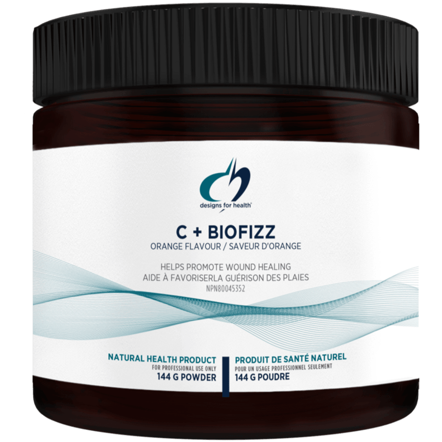 Designs for Health C + BioFizz 144 Grams Powder Vitamins - Vitamin C at Village Vitamin Store
