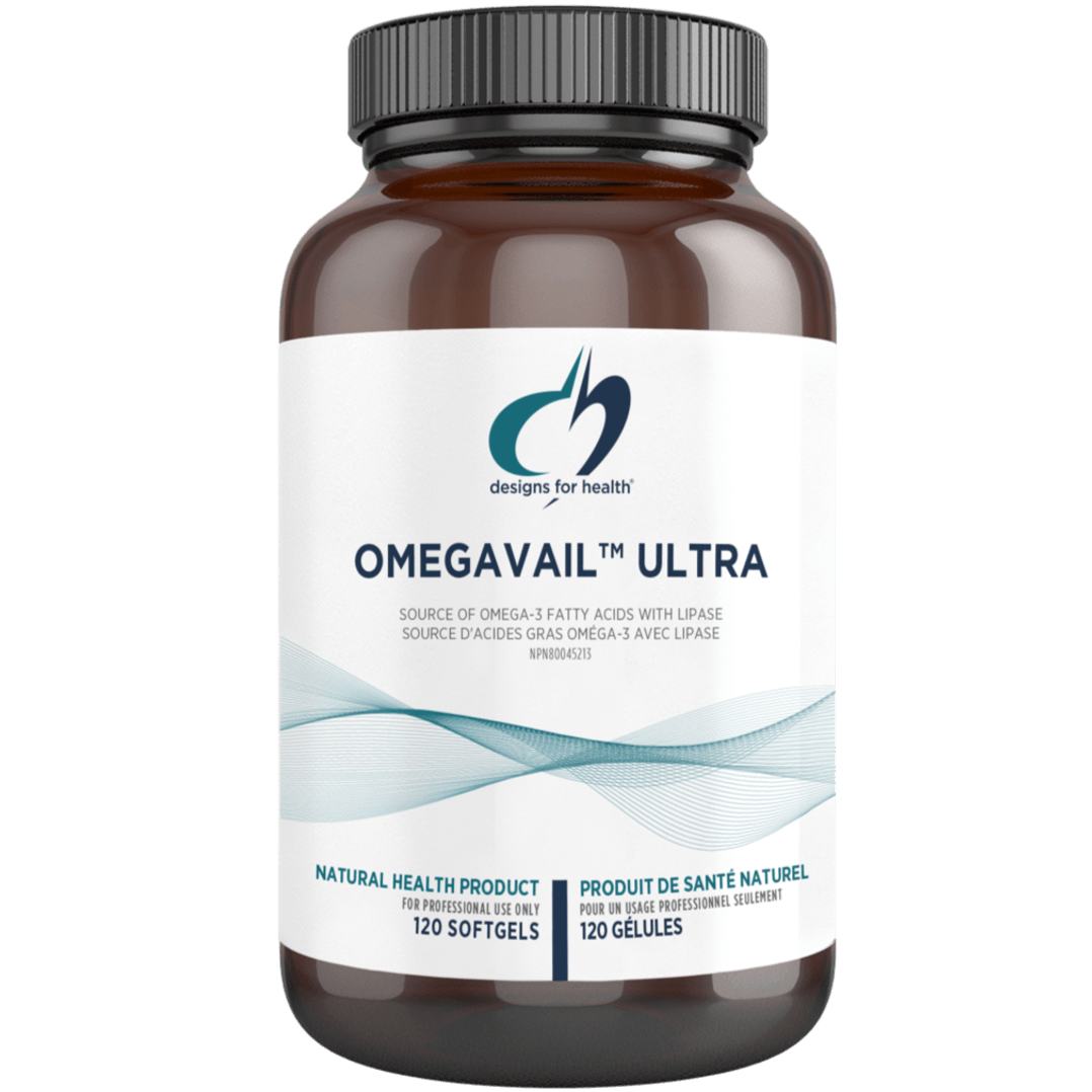 Designs for Health OmegAvail Ultra 120 Softgels Supplements - Cardiovascular Health at Village Vitamin Store