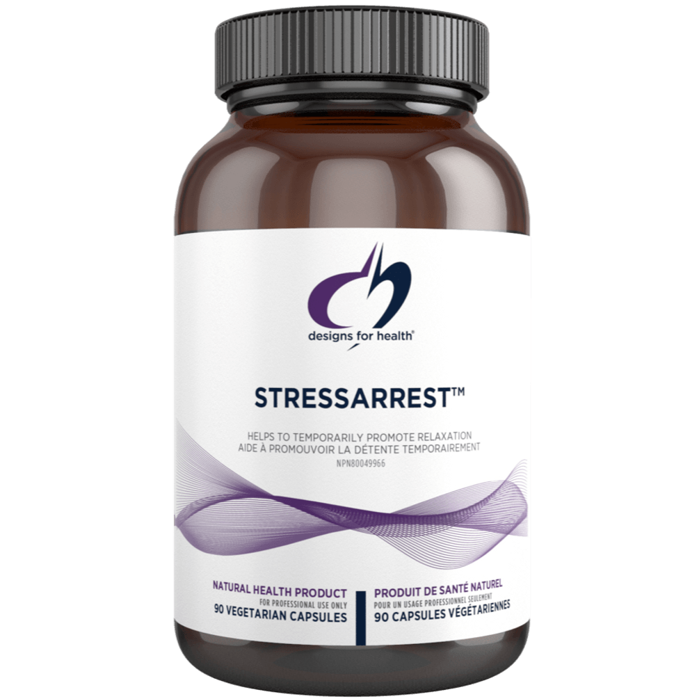Designs for Health StressArrest 90 Veg Capsules Supplements - Stress at Village Vitamin Store