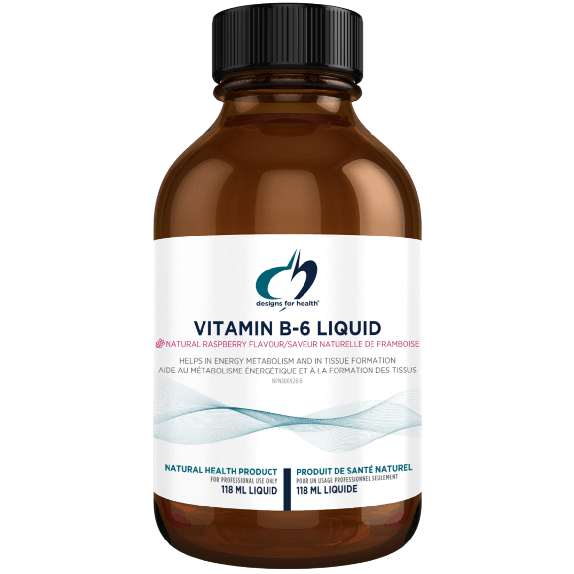 Designs for Health Vitamin B6 Liquid 118 ml Vitamins - Vitamin B at Village Vitamin Store