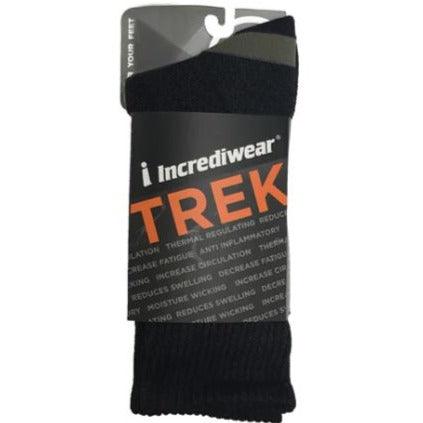 Incrediwear - Trek Socks Gray Large Apparel & Accessories at Village Vitamin Store
