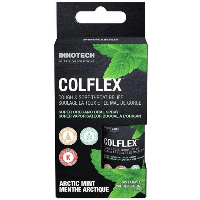 Innotech Colflex Arctic Mint 25mL Cough, Cold & Flu at Village Vitamin Store