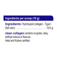 Genuine Health Clean Collagen Marine Unflavoured 210g Supplements - Collagen at Village Vitamin Store