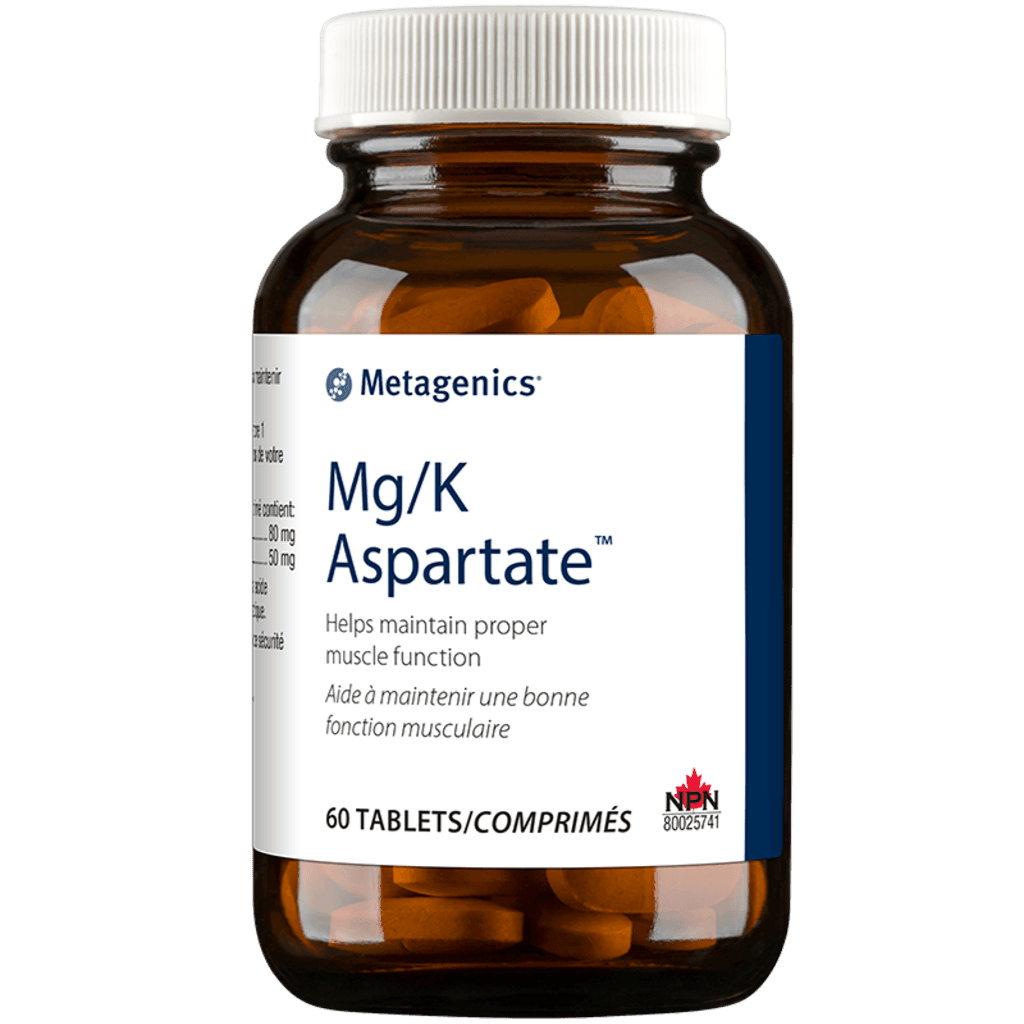 Metagenics Mg/K Aspartate 60 Tablets Village Vitamin Store