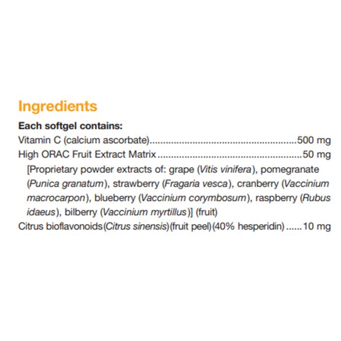 Natural Factors RegenerLife Liposomal Vitamin C 500mg 120 Softgels