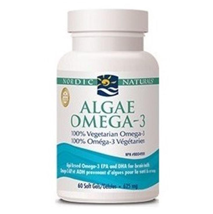 Nordic Naturals Algae Omega- 3 60 Softgels Supplements - EFAs at Village Vitamin Store