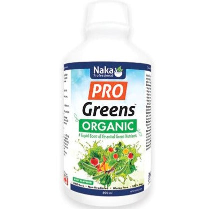 Naka Pro Greens Organic 500 ml Supplements - Greens at Village Vitamin Store
