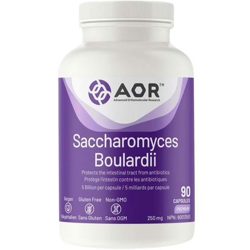 AOR Saccharomyces Boulardii 250mg 90 Veggie Caps* Supplements - Probiotics at Village Vitamin Store