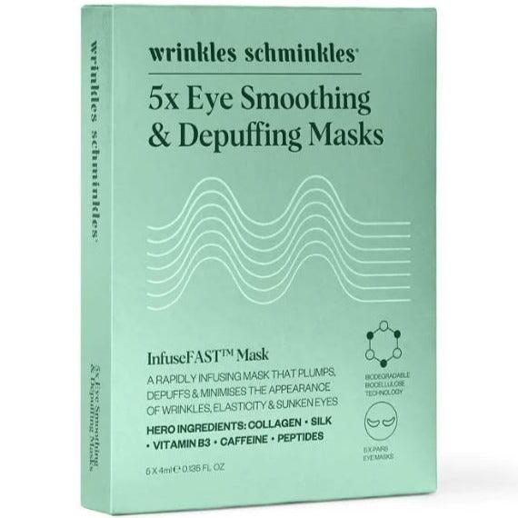 Wrinkles Schminkles 5x Eye Smoothing & Depuffing Mask (5 Pack)* Face Mask at Village Vitamin Store