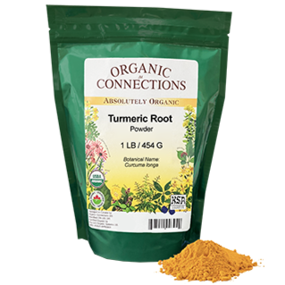 Organic Connections Turmeric Root (Organic Powder) - 454g Food Items at Village Vitamin Store