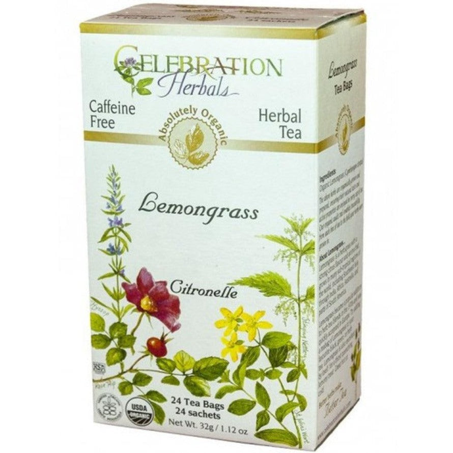 Celebration Herbals Lemongrass 24 Tea Bags Food Items at Village Vitamin Store