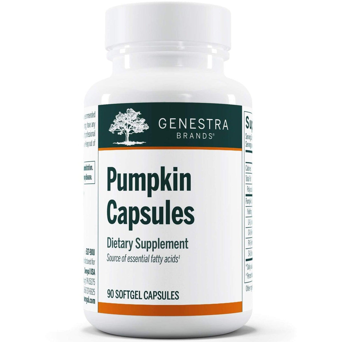Genestra Pumpkin Capsules 90 Softgel Supplements - Prostate at Village Vitamin Store
