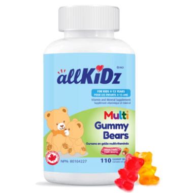 Allkidz Naturals Multi Gummy Bears 110 Gummies Supplements - Kids at Village Vitamin Store