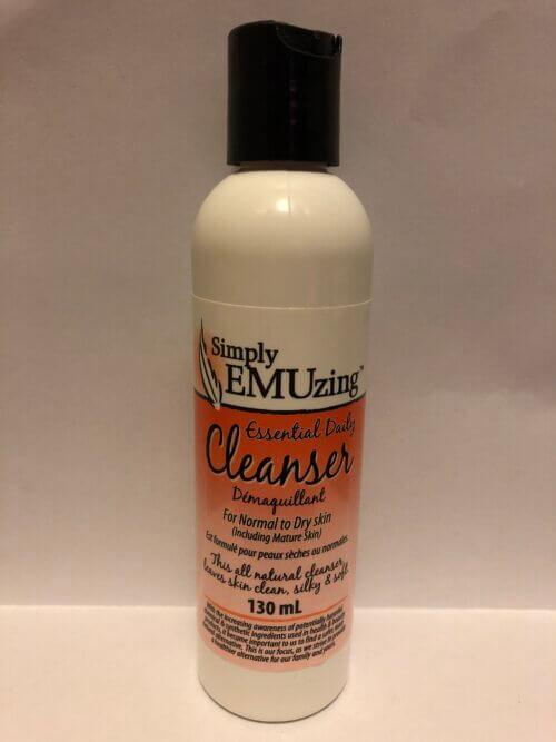 Simply EMUzing Essential Daily Facial Cleanser 130ml Face Cleansers at Village Vitamin Store