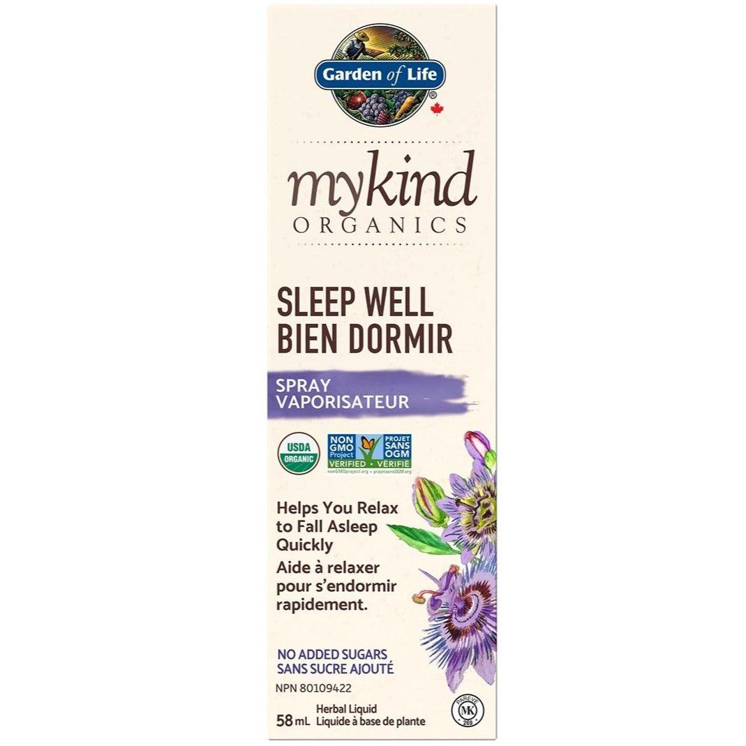 Garden of Life Mykind Organics Sleep Well Spray 58mL Supplements - Sleep at Village Vitamin Store
