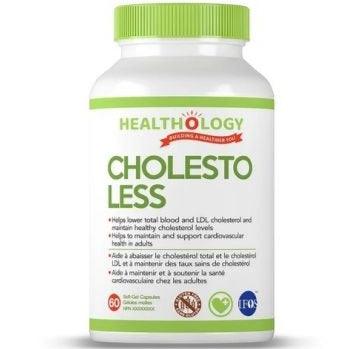 Healthology Cholesto-Less 60 Softgels Supplements - Cholesterol Management at Village Vitamin Store