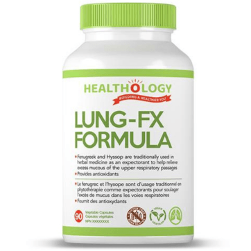 Healthology Lung-FX Formula 90 Veggie Caps Cough, Cold & Flu at Village Vitamin Store