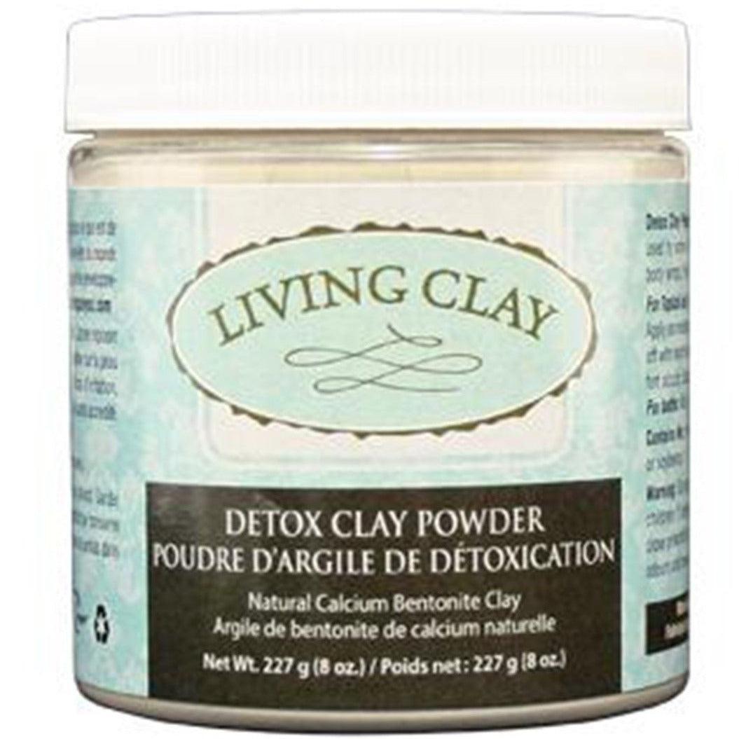 Living Clay Detox Clay Powder 8 OZ Face Mask at Village Vitamin Store