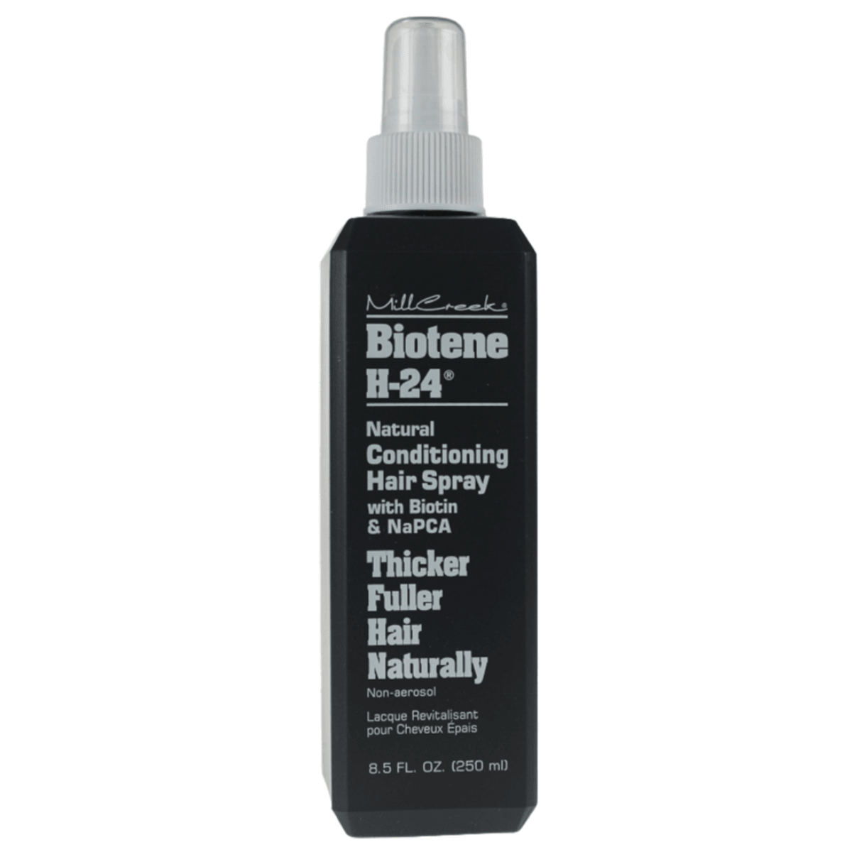 MillCreek Biotene H-24 Conditioning Hair Spray 250mL Hair Care at Village Vitamin Store