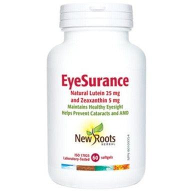New Roots Eyesurance 60 Softgels Supplements - Eye Health at Village Vitamin Store