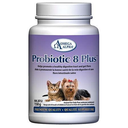 Omega Alpha Probiotic 8 Plus 150g Pet Supplies at Village Vitamin Store