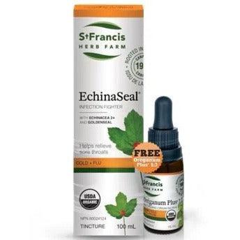 St. Francis Echinaseal 100ML (Free Oregano 15ML Included) Cough, Cold & Flu at Village Vitamin Store
