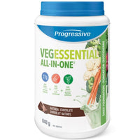 Progressive VegEssential All in One Natural Chocolate 840g Supplements - Greens at Village Vitamin Store