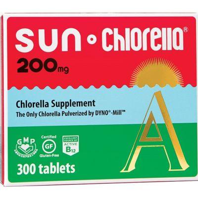 Sun Chlorella A 200mg 300 Tabs Supplements - Greens at Village Vitamin Store