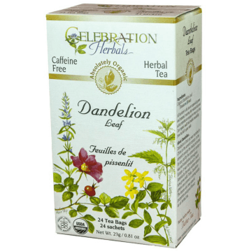 Celebration Herbals Dandelion Leaf Tea 24 Tea Bags Food Items at Village Vitamin Store