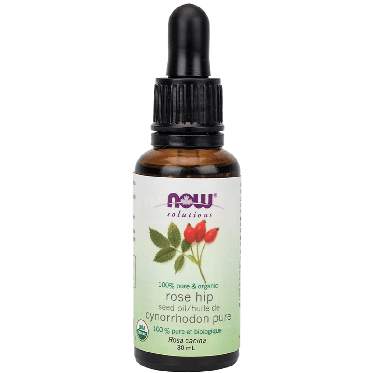 NOW Organic Rose Hip Seed Oil 30mL Beauty Oils at Village Vitamin Store