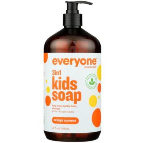 Everyone Kids soap Orange Squeeze 946ml Soap & Gel at Village Vitamin Store