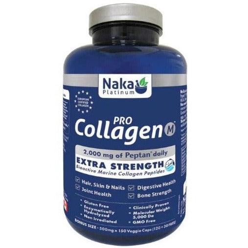 Naka PRO Collagen Marine 2000mg 150 Veggie Caps(120+30 FREE) Supplements - Collagen at Village Vitamin Store