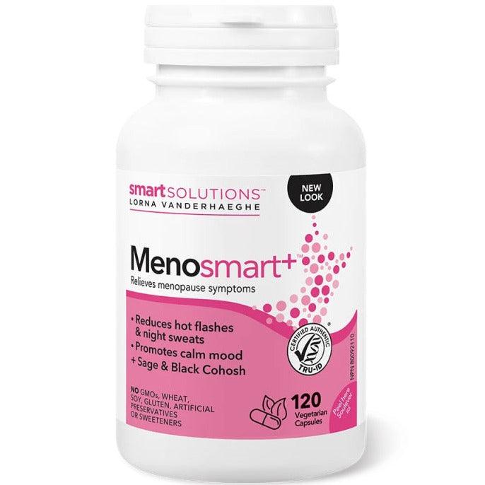Smart Solutions Menosmart + 120 Veggie Caps Supplements - Hormonal Balance at Village Vitamin Store