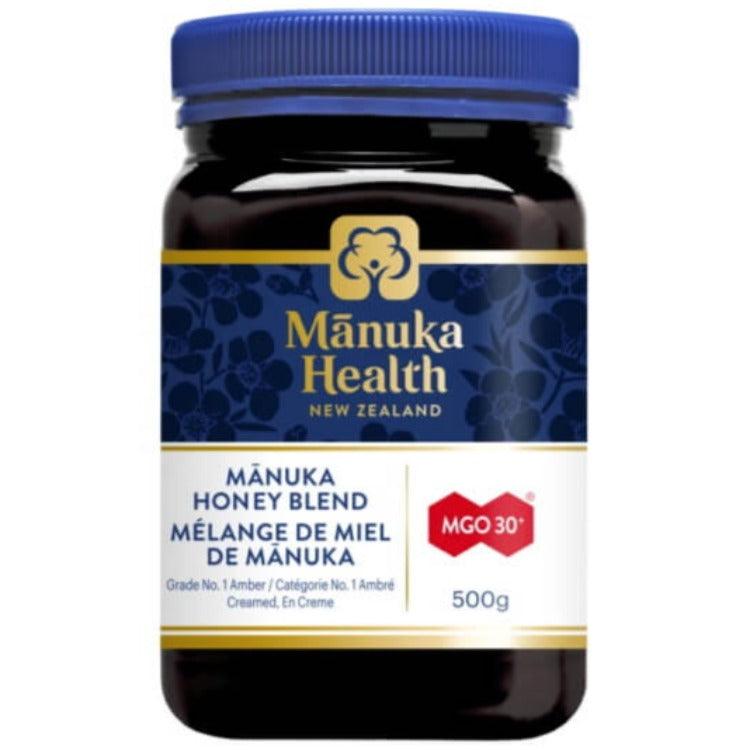 Manuka Health MGO 30+ Manuka Honey Blend 500g Food Items at Village Vitamin Store