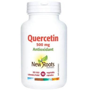 New Roots Quercetin 500mg 90 Veggie Caps Supplements at Village Vitamin Store
