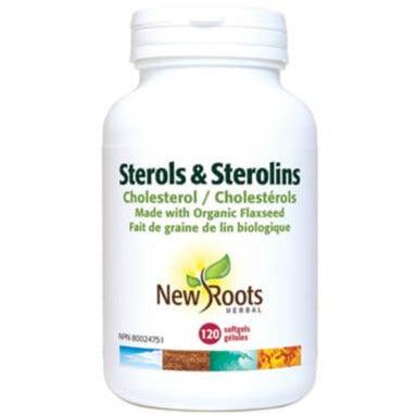 New Roots Sterols & Sterolins Cholesterol 120 Softgels Supplements - Cholesterol Management at Village Vitamin Store