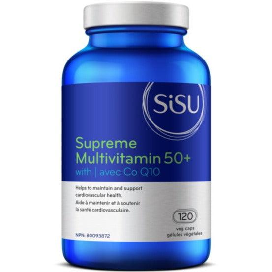 SiSU Supreme-Multivitamin 50+ 120 Veggie Caps Vitamins - Multivitamins at Village Vitamin Store