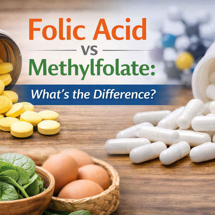 Folic Acid vs Methylfolate: What’s the Difference?