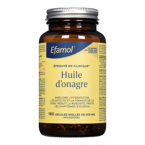 Flora Efamol Evening Primrose Oil 500MG 180 Caps (previously Beautiful-Skin)