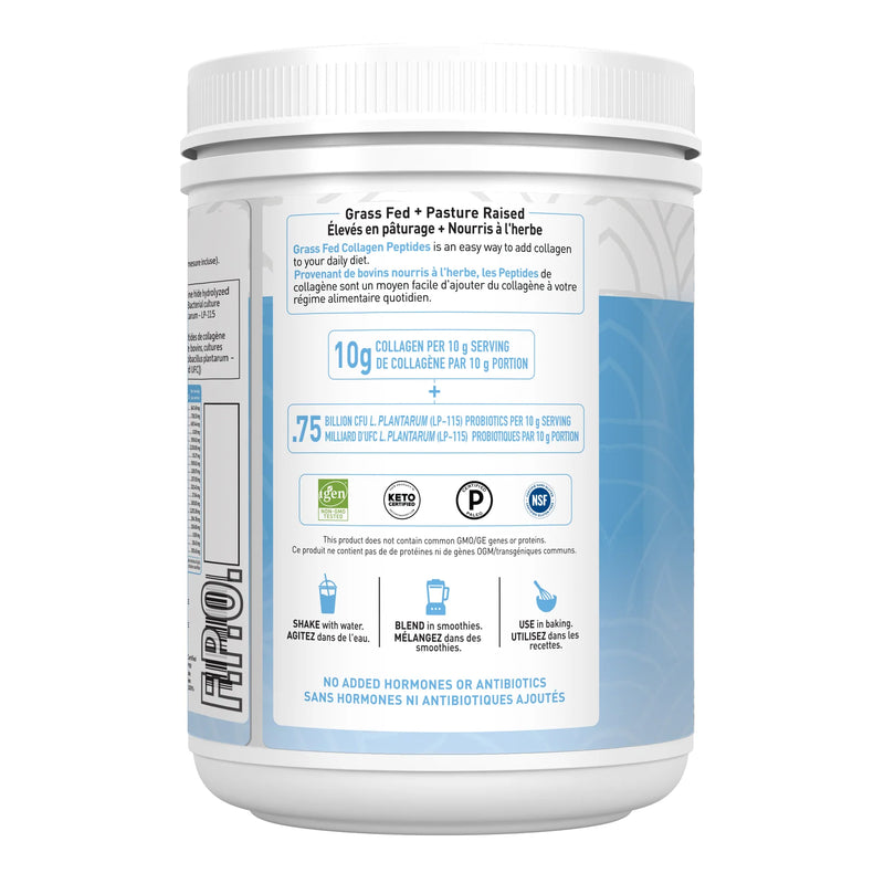 Grass Fed Collagen Peptides unflavored 19.75oz (560g) powder