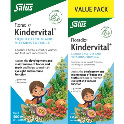 Salus Kindervital Multivitamin for Children Value Pack (500ML+250ML)