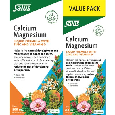 Salus Calcium & Magnesium Value Pack (500ml + 250ml)