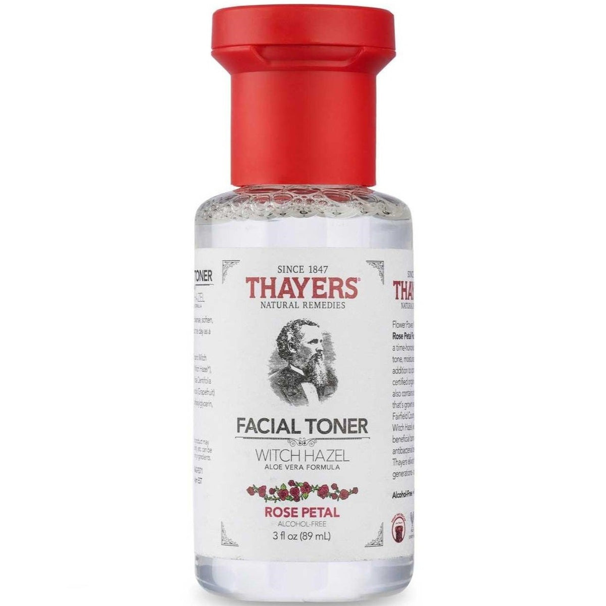 THAYERS Alcohol-Free Witch Hazel Facial Toner with Rose Petals 89ml Personal Care at Village Vitamin Store
